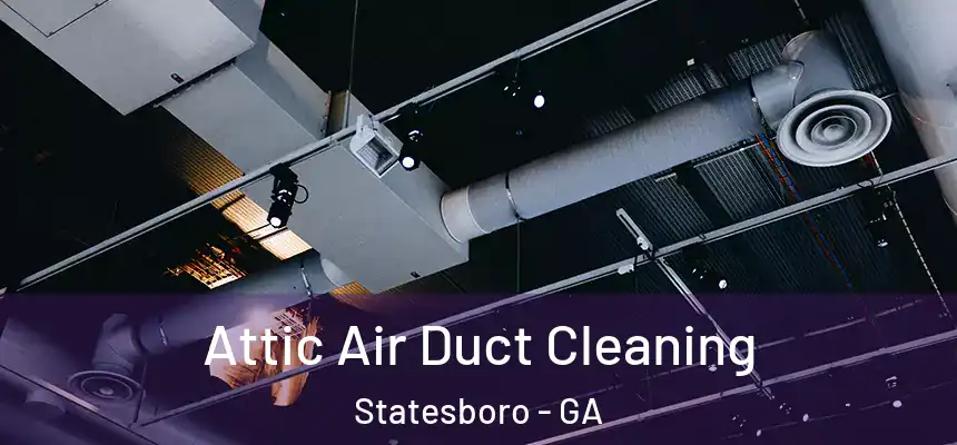  Attic Air Duct Cleaning Statesboro - GA