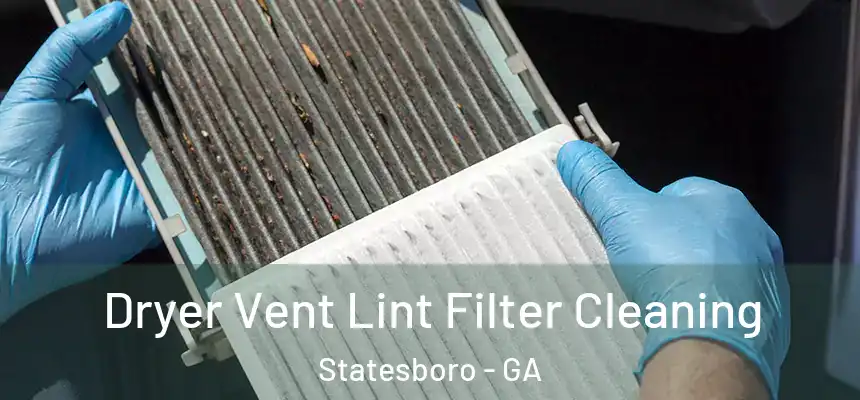 Dryer Vent Lint Filter Cleaning Statesboro - GA
