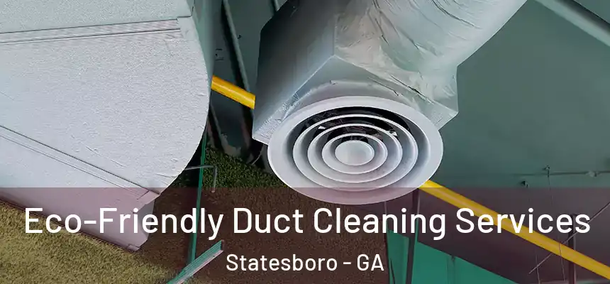 Eco-Friendly Duct Cleaning Services Statesboro - GA